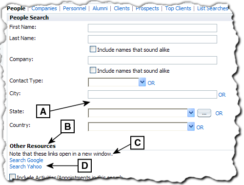 Formatting Search Forms – InterAction® Administrator Answer Center